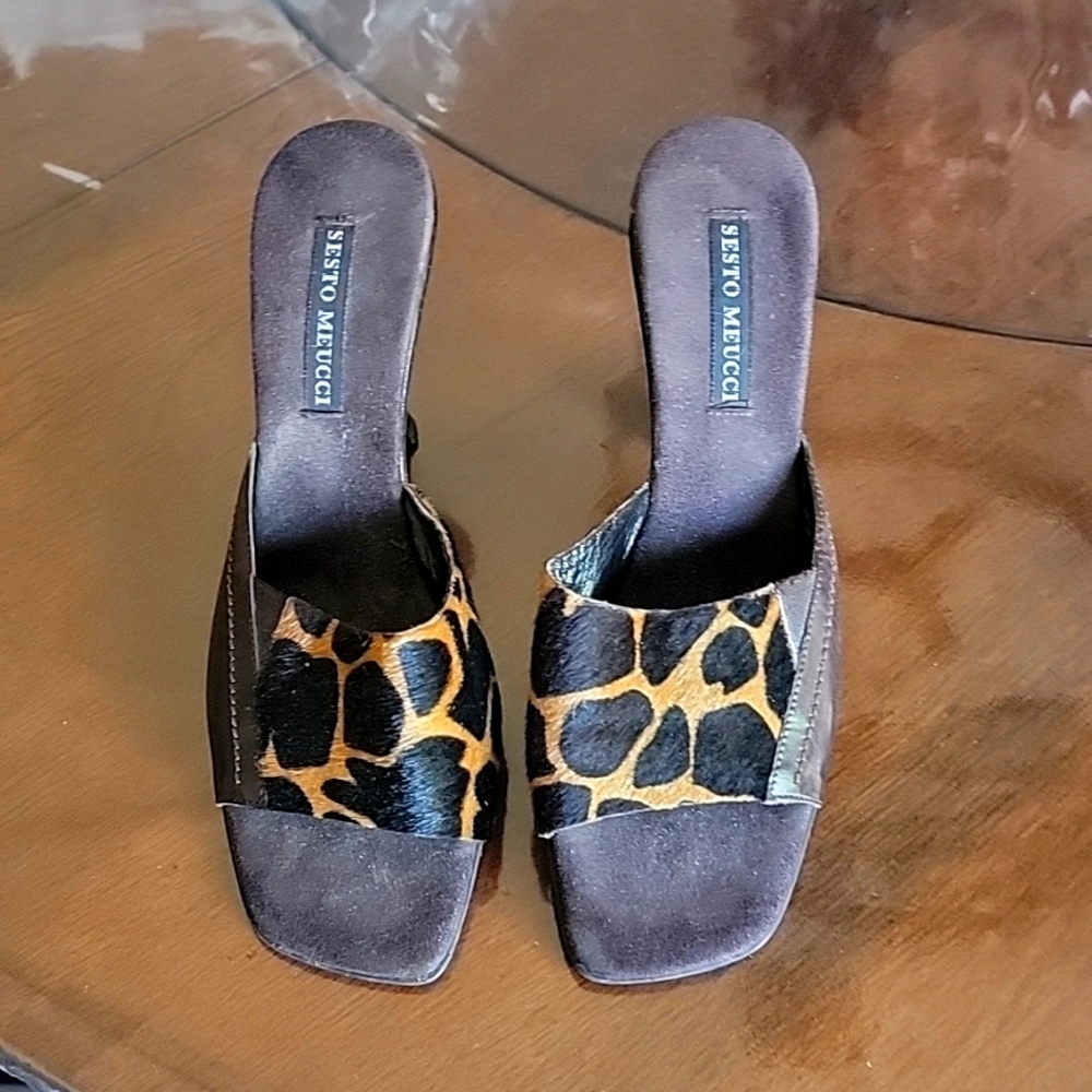 Sesto Meucci Open Toe Pump